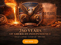 5 oz Copper Three Pillars 250 Year's of American Independence