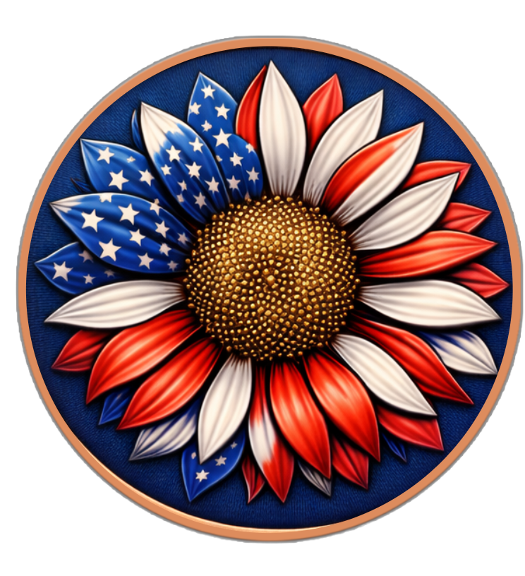 5oz Freedom Flower Colorized Copper in CapsuleMintage: Open  This round comes in a capsule