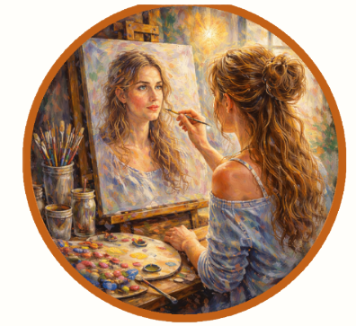 5oz Painter's Reflection Colorized Copper in Capsule